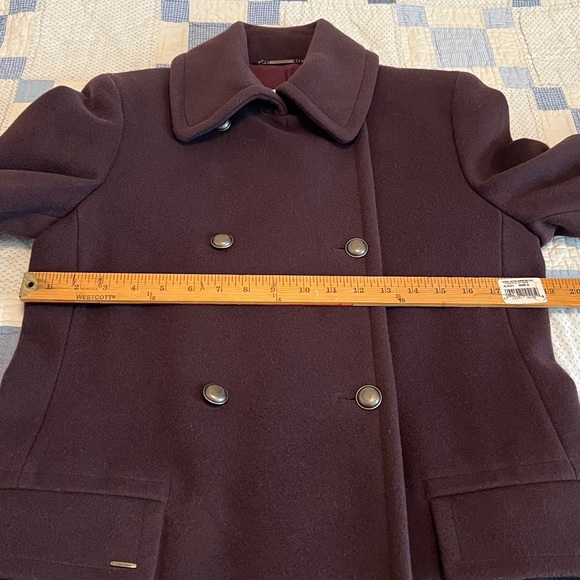 Calvin Klein Wool - Cashmere Blend Coat - Picture 8 of 16